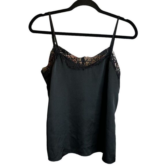 5 for $25🔥Medium Shein Black Lace Tank Top - Picture 1 of 6